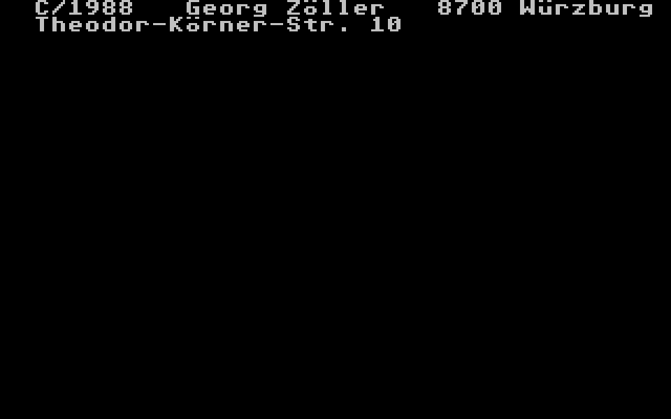 Erdkugel atari screenshot